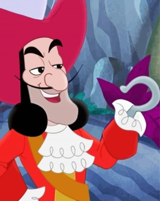 Captain Hook Cartoon Diamond Paintings