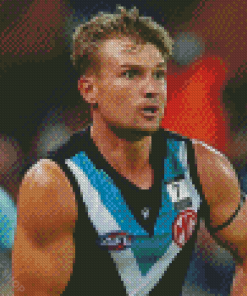 Port Adelaide Australian Rules Footballer Diamond Paintings