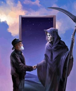 Pratchett And Skull Diamond Paintings