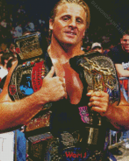 WWE Owen Hart Wrestler Diamond Paintings