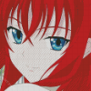 Rias Gremory Character Diamond Paintings