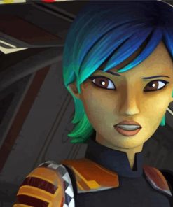 Sabine Wren Character Diamond Paintings