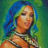 Sasha Banks Diamond Paintings