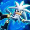 Silver The Hedgehog Anime Diamond Paintings