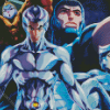 Silverhawks Heroes Diamond Paintings