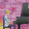 Tamaki Suoh Playing Piano Diamond Paintings