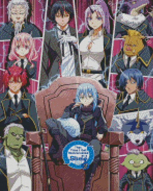 That Time I Got Reincarnated As A Slime Characters Diamond Paintings