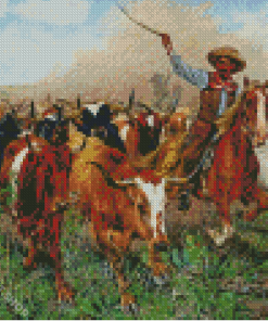 The Herders Richard Lorenz Diamond Paintings