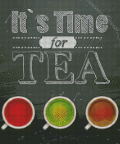 Time For Tea Diamond Paintings