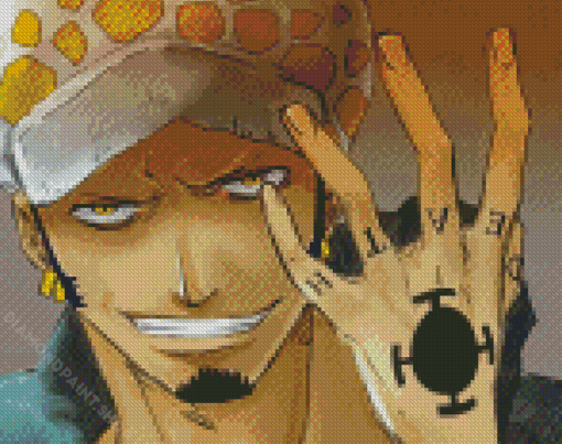 Trafalgar law Character Diamond Paintings