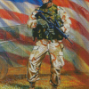 Aesthetic Us Army Diamond Paintings