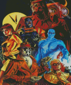 Watchmen Illustration Diamond Paintings