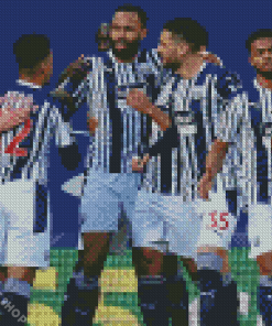 West Bromwich Albion Team Diamond Paintings