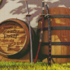 Whiskey Barrels Diamond Paintings