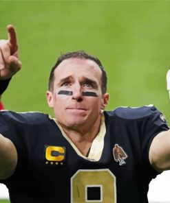 Aesthetic Drew Brees Diamond Paintings