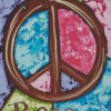 Aesthetic Peace Symbol Diamond Paintings