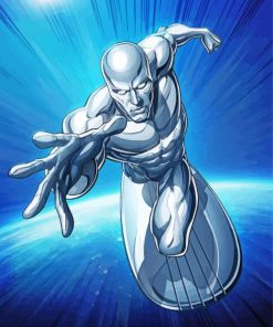 Aesthetic Silver Surfer Diamond Paintings