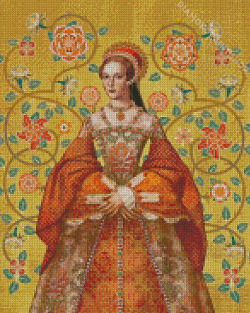 Beautiful Catherine Parr Art Diamond Paintings