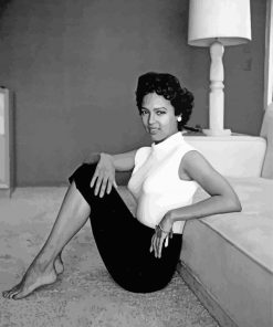 Black And White Dorothy Dandridge Diamond Paintings