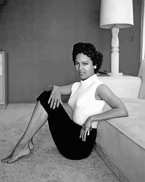 Black And White Dorothy Dandridge Diamond Paintings