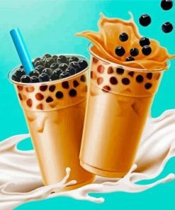 Bubble Tea Diamond Paintings