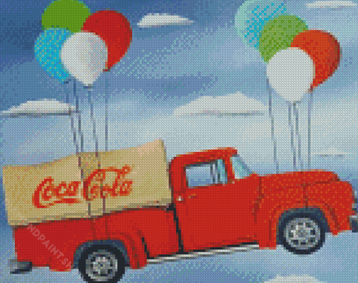 Coca Cola Car Diamond Paintings