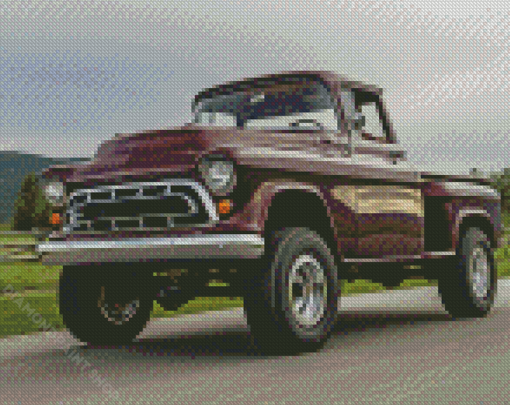 Cool Classic Chevy Diamond Paintings