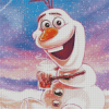 Cute Olaf Diamond Paintings