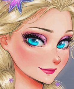 Elsa Modern Disney Princess Diamond Paintings