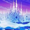 Fantasy Ice Castle Diamond Paintings