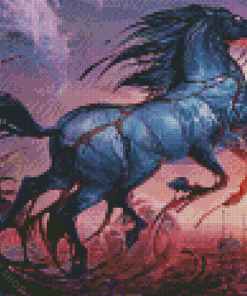 Fantasy Sleipnir Horse Diamond Paintings