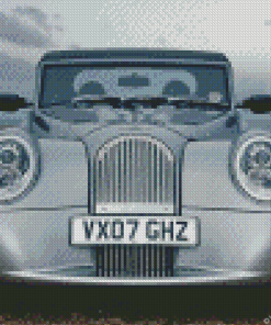 Grey Morgan Car Diamond Paintings