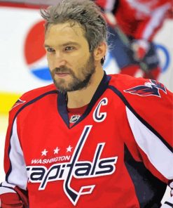 Ice Hokey Player Alexander Ovechkin Diamond Paintings