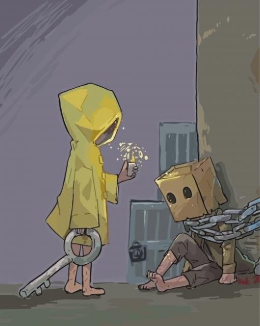 Little Nightmares Art Diamond Paintings