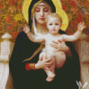 Our Lady Of The Ilies Diamond Paintings