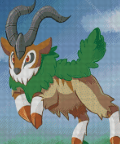 Pokemon Gogoat Diamond Paintings