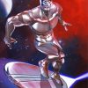 Powerfull Silver Surfer Diamond Paintings