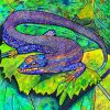 Psychedelic Lizard Diamond Paintings