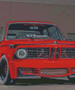 Red Bmw E10 Diamond Paintings