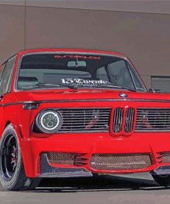 Red Bmw E10 Diamond Paintings