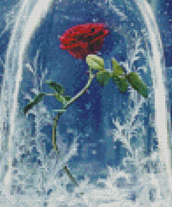 Red Rose Disney Diamond Paintings