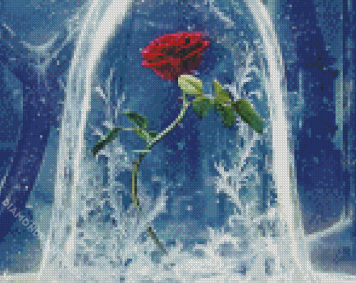 Red Rose Disney Diamond Paintings