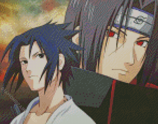 Sasuke And Itachi Diamond Paintings