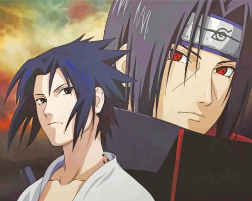 Sasuke And Itachi Diamond Paintings