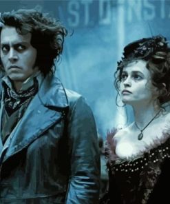 Sweeney Todd And Mrs Lovett Diamond Paintings