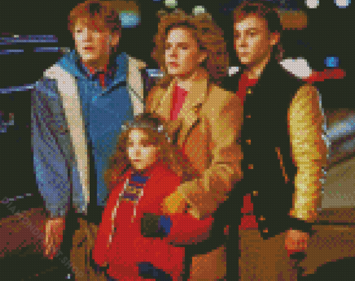 Adventures In Babysitting Characters Diamond Painting