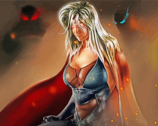 Aesthetic Super Woman Diamond Paintings