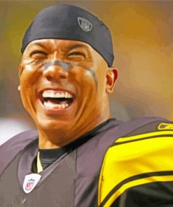 American Football Wide Receiver Hines Ward Diamond Paintings