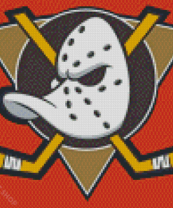 Anaheim Ducks Logo Diamond Paintings