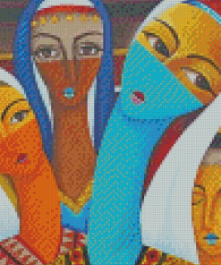 Arab Women Diamond Paintings